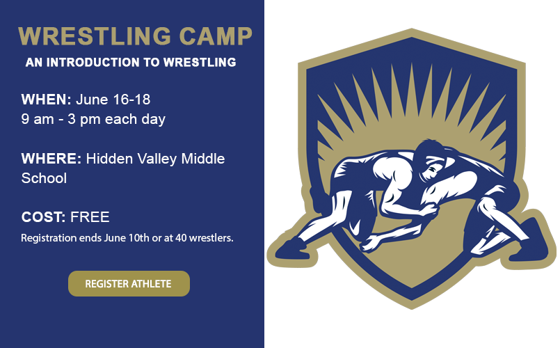 FREE WRESTLING CAMP - SIGN UP TODAY!