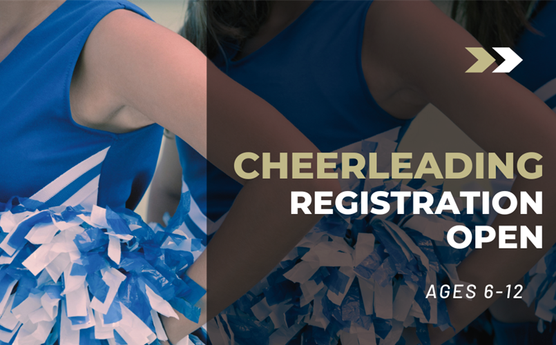 Cheerlead Registration NOW OPEN!