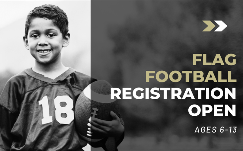 Flag Football Registration NOW OPEN!