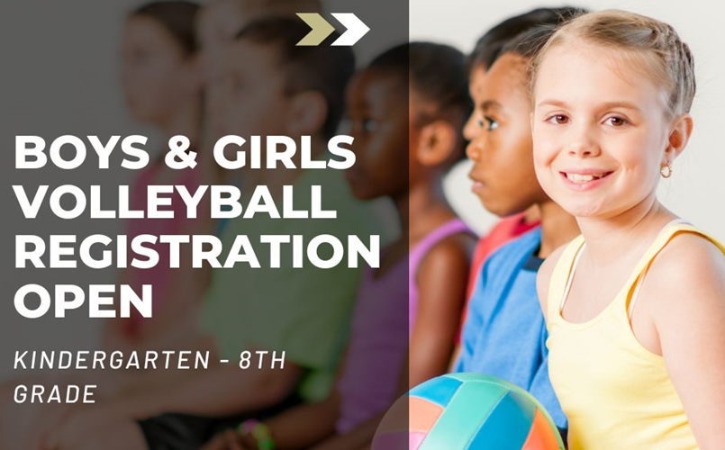 Boys & Girls Volleyball Registration Now Open